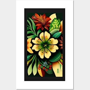 flower Posters and Art